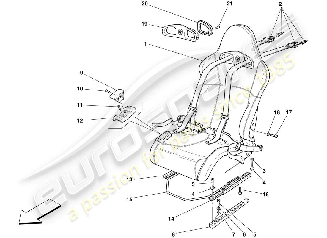 Part diagram containing part number 67666100