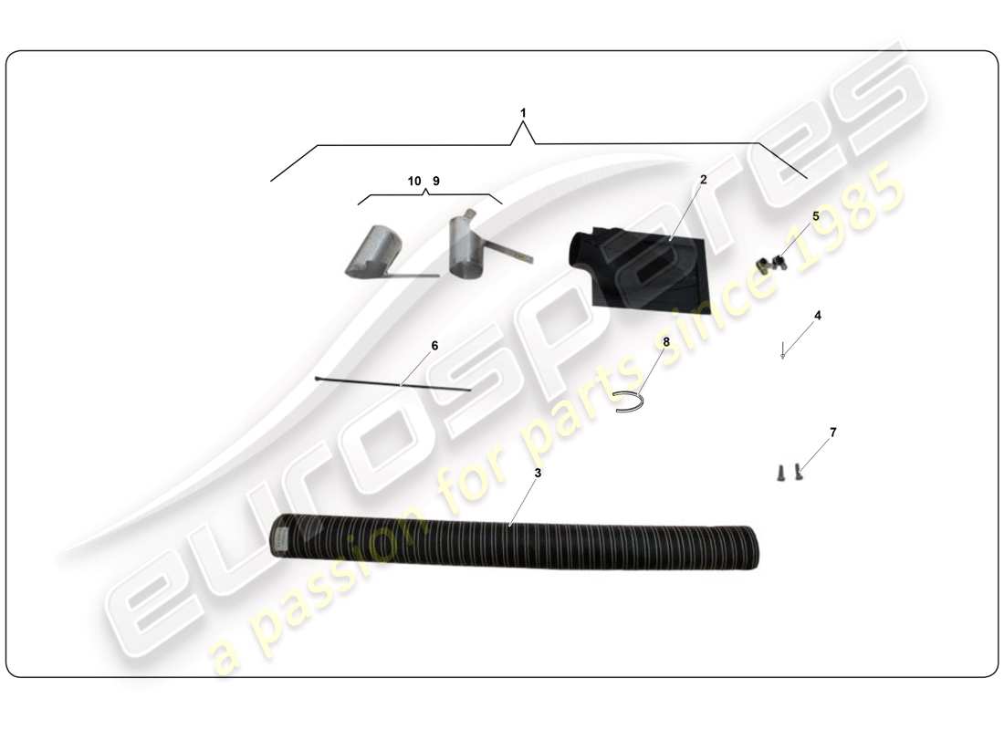 Part diagram containing part number 410611359