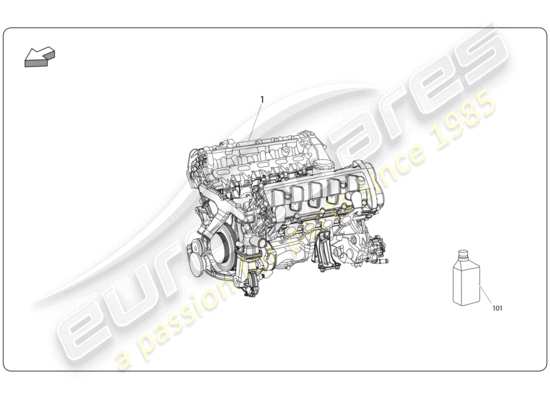 a part diagram from the Lamborghini Super Trofeo (2009-2014) parts catalogue