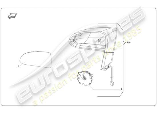 a part diagram from the Lamborghini Super Trofeo (2009-2014) parts catalogue