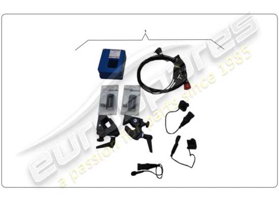 a part diagram from the Lamborghini Super Trofeo (2009-2014) parts catalogue