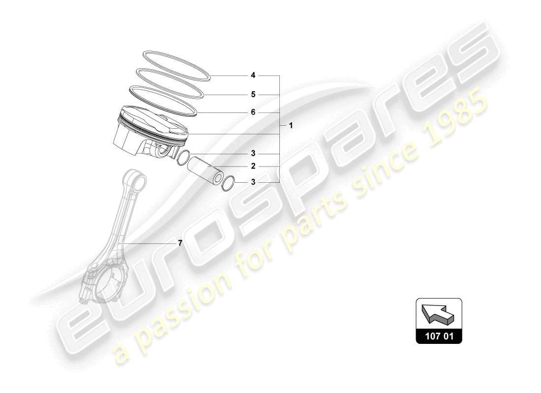 Part diagram containing part number 07M107397A