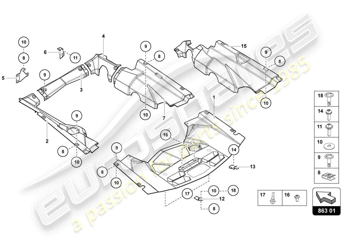 Part diagram containing part number 4A0805137A