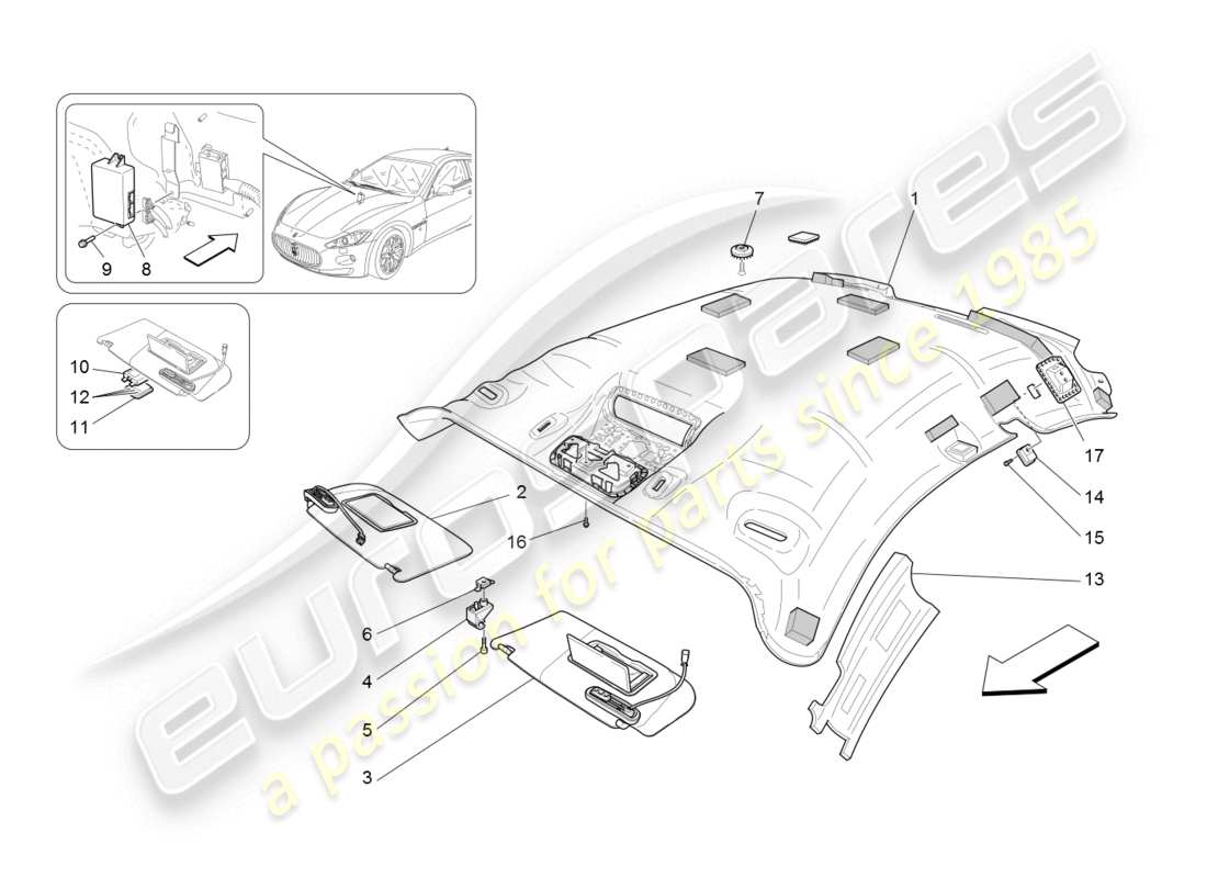 Part diagram containing part number 980145489