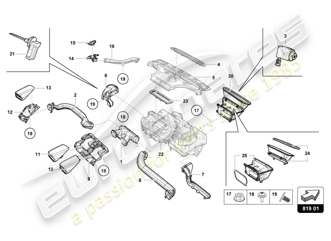 Part diagram containing part number 4T0819705Q