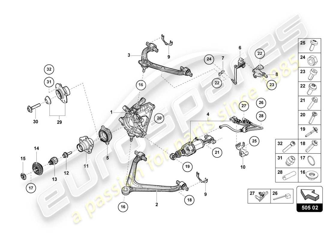 Part diagram containing part number 4T0505433H