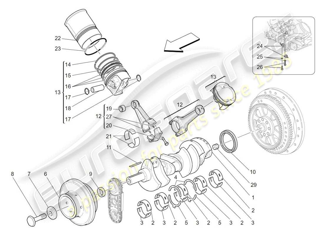 Part diagram containing part number 272395