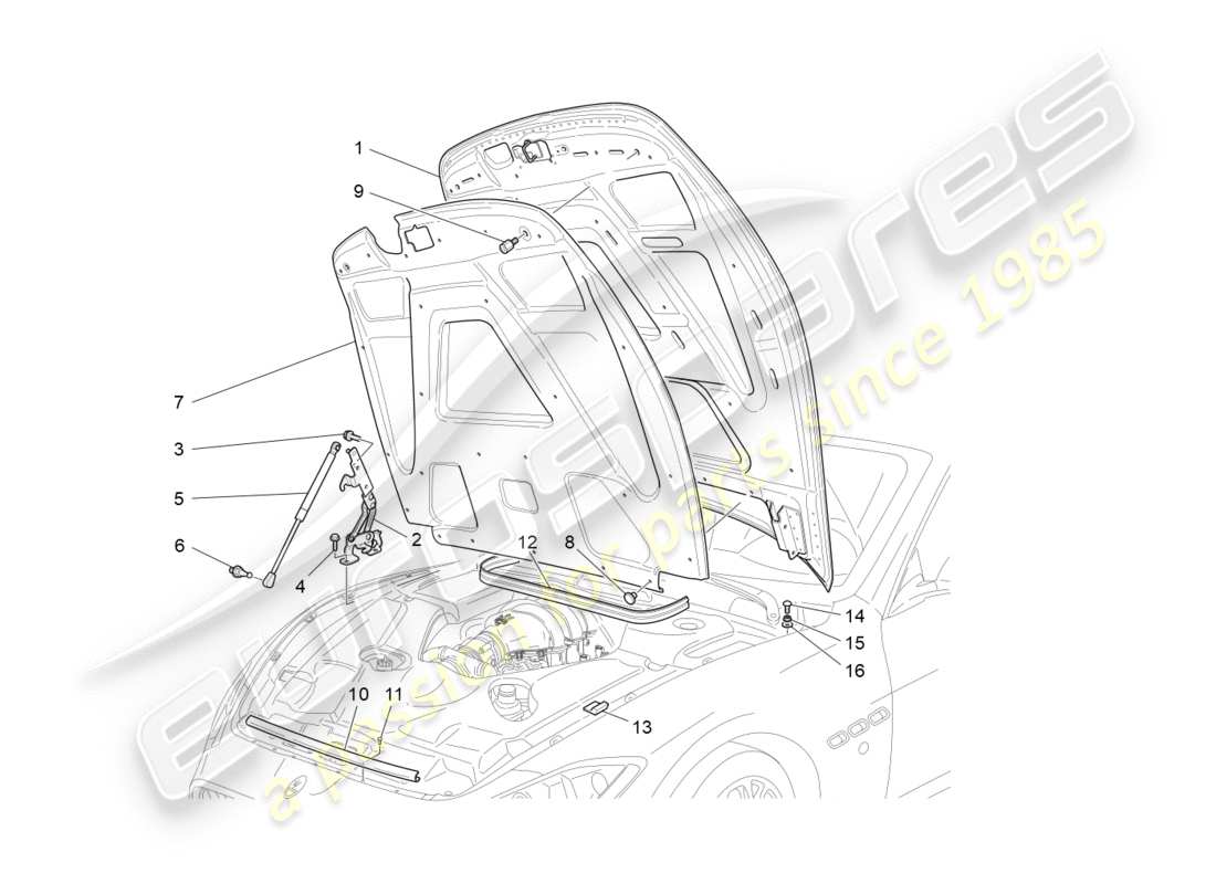 Part diagram containing part number 68250200