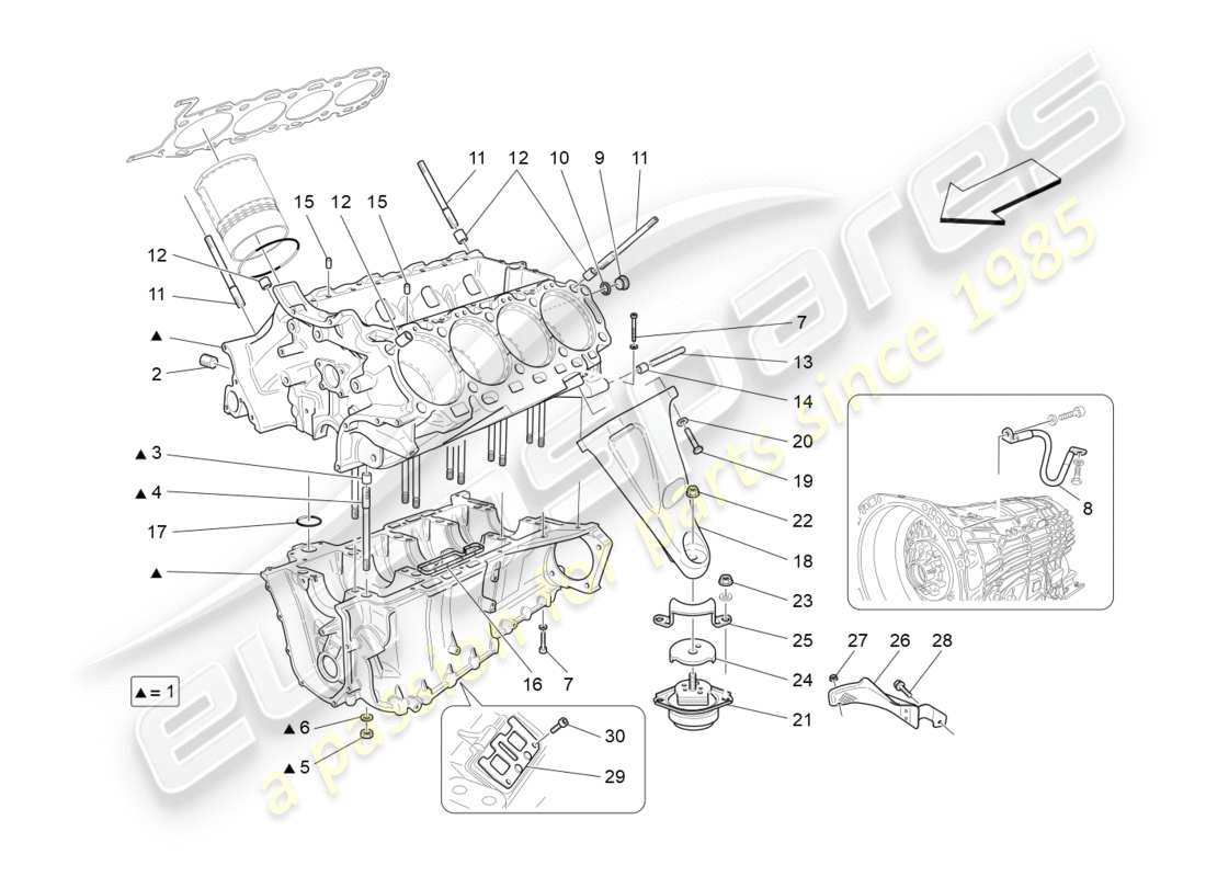 Part diagram containing part number 980020013