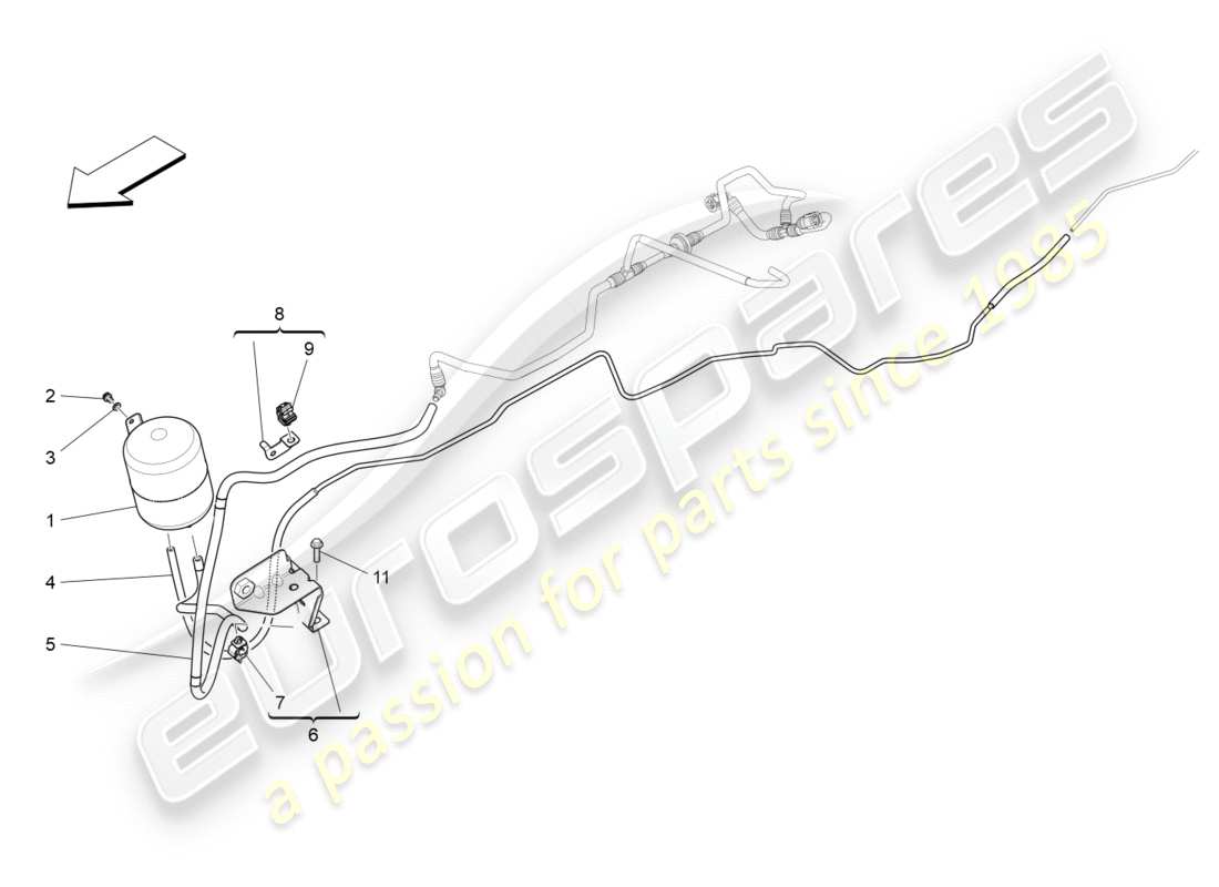 Maserati QTP 3.0 BT V6 410HP (2014) additional air system Part Diagram