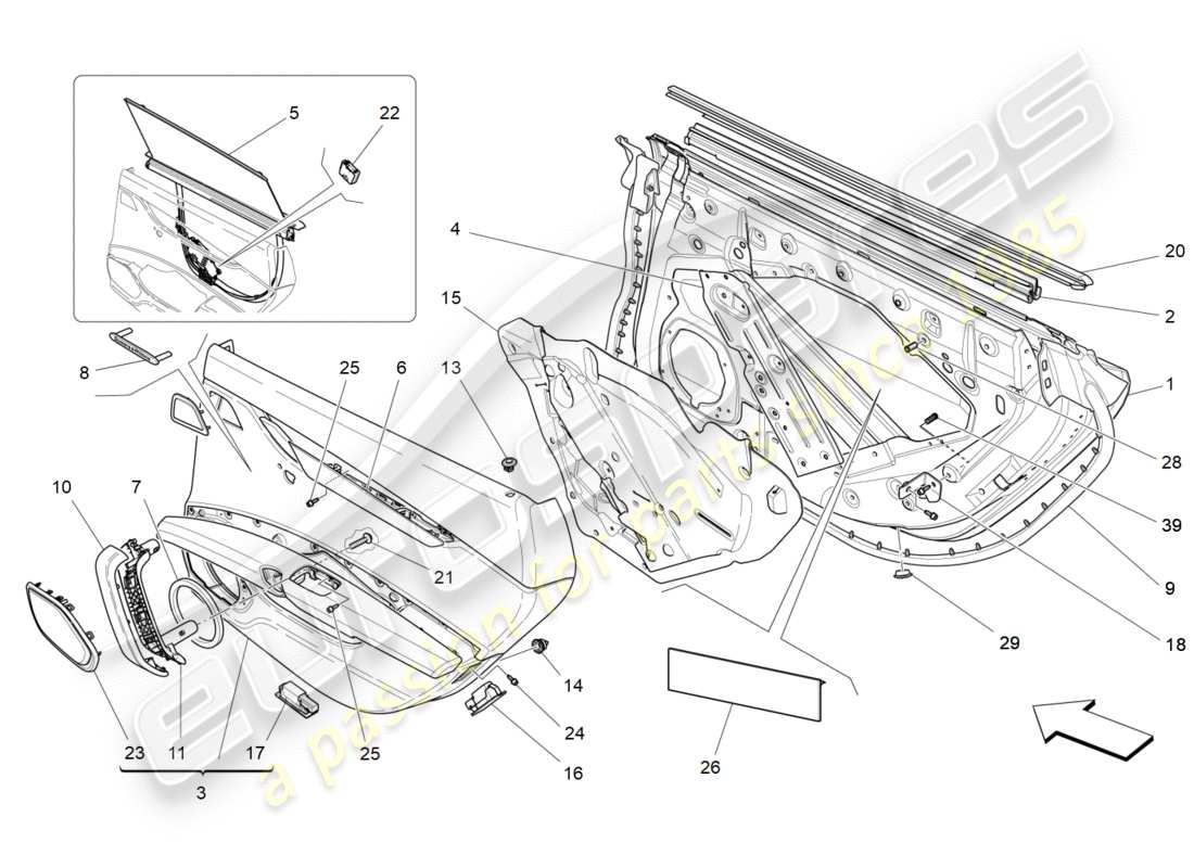 Part diagram containing part number 670015050