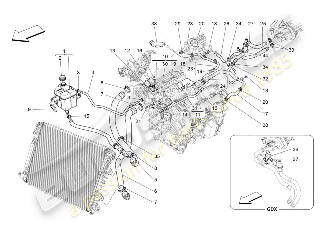 Part diagram containing part number 673003765