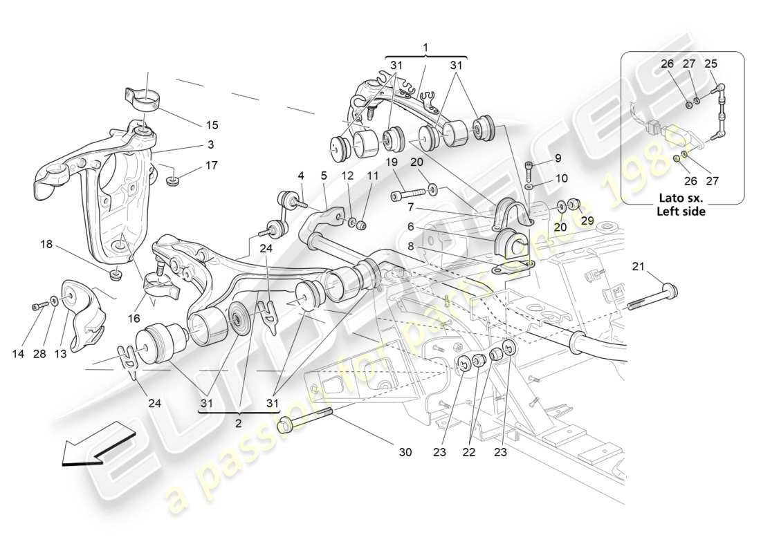 Part diagram containing part number 675000051