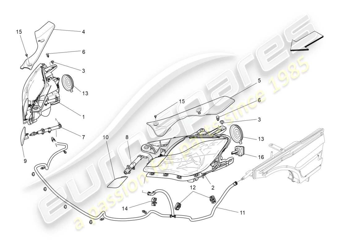 Part diagram containing part number 670104196