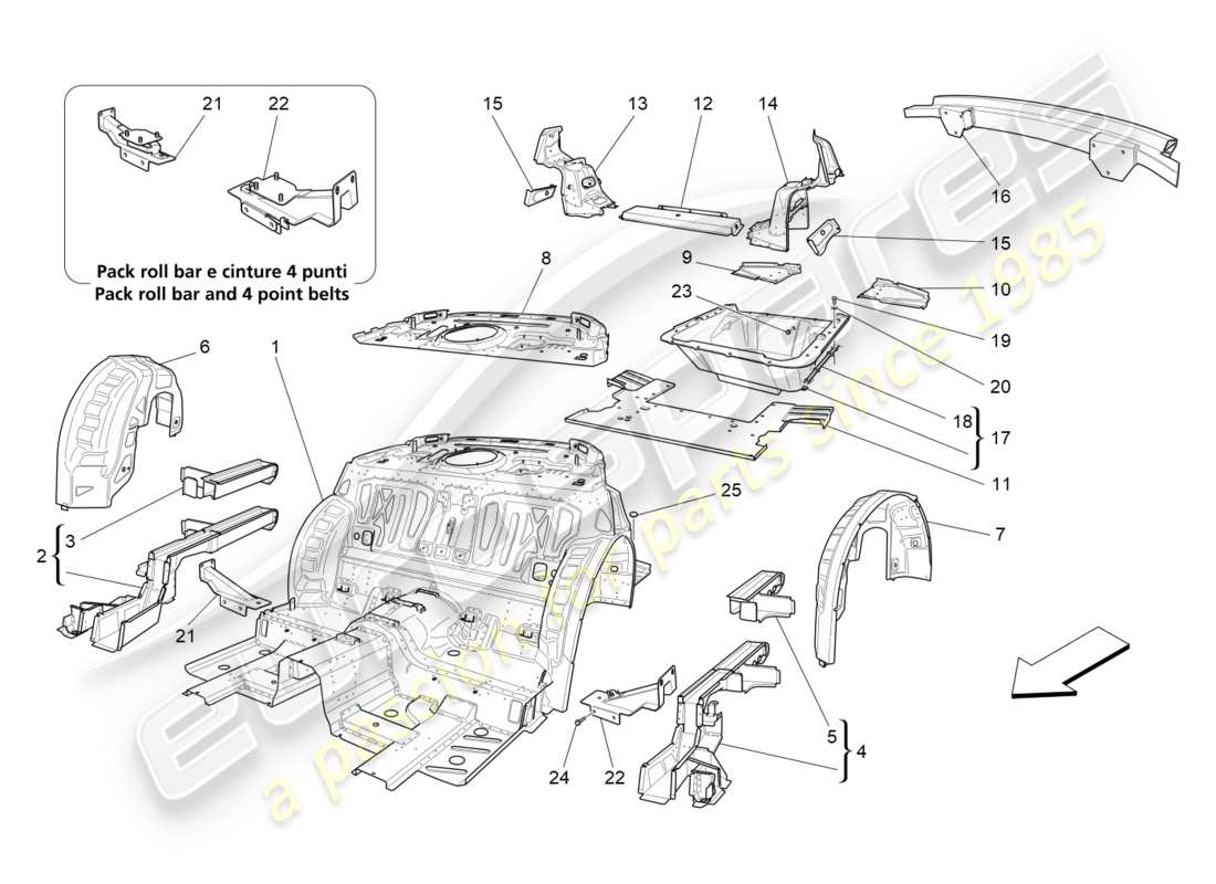 Part diagram containing part number 673000407