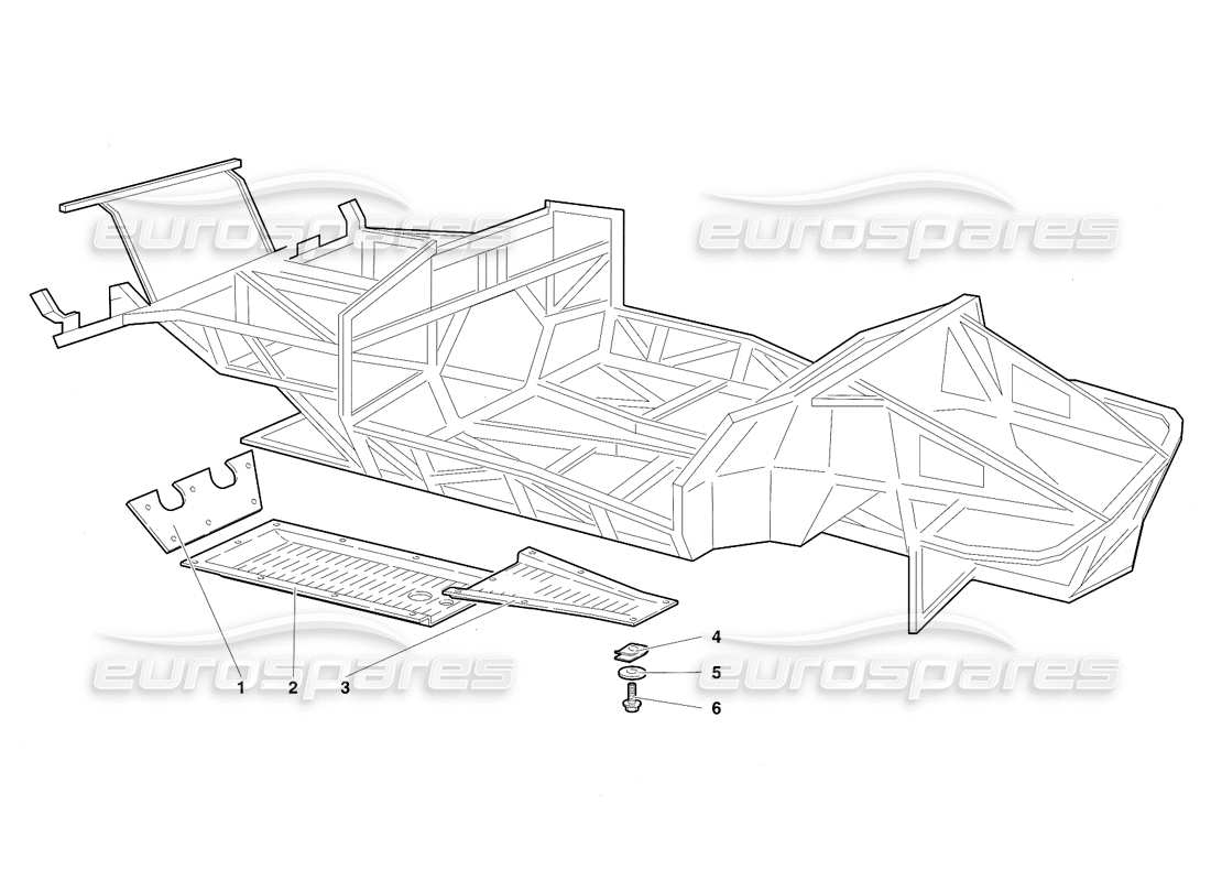 Part diagram containing part number 004132254