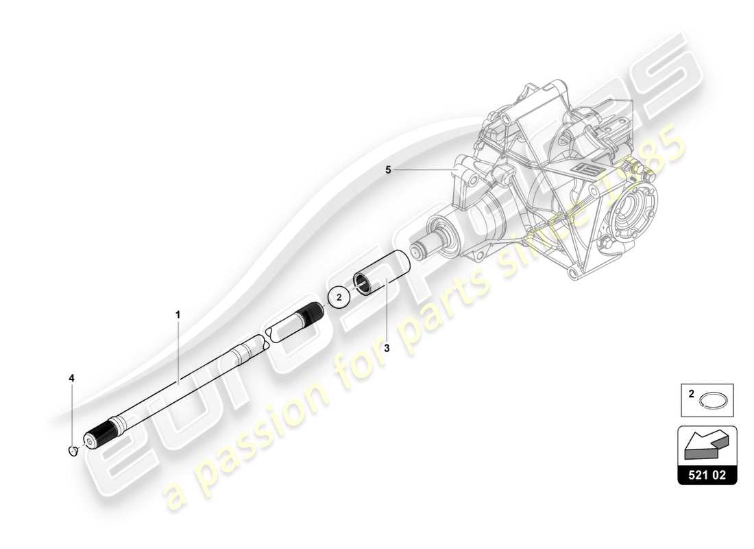 Part diagram containing part number N10534102