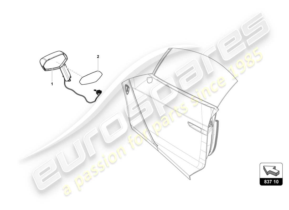 Part diagram containing part number 476857521B