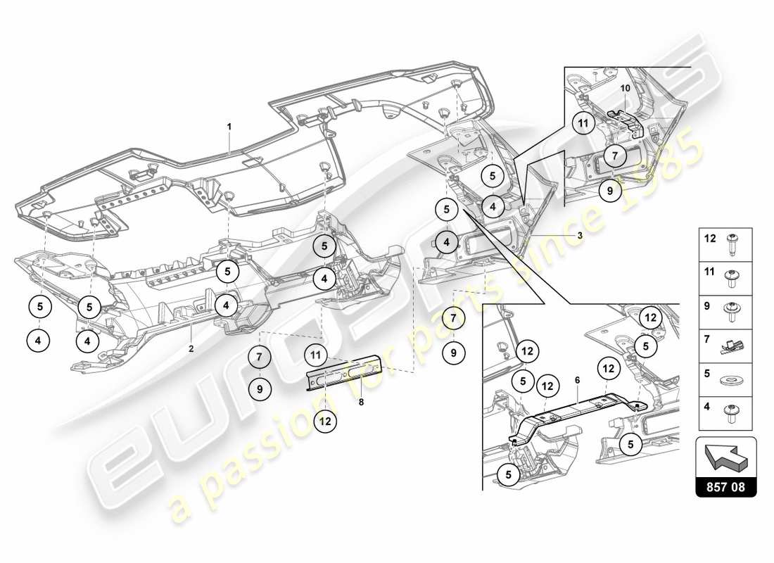 Part diagram containing part number 471858285