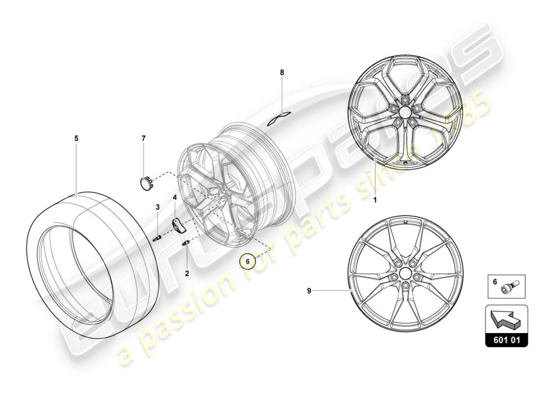 Part diagram containing part number 0R8340019