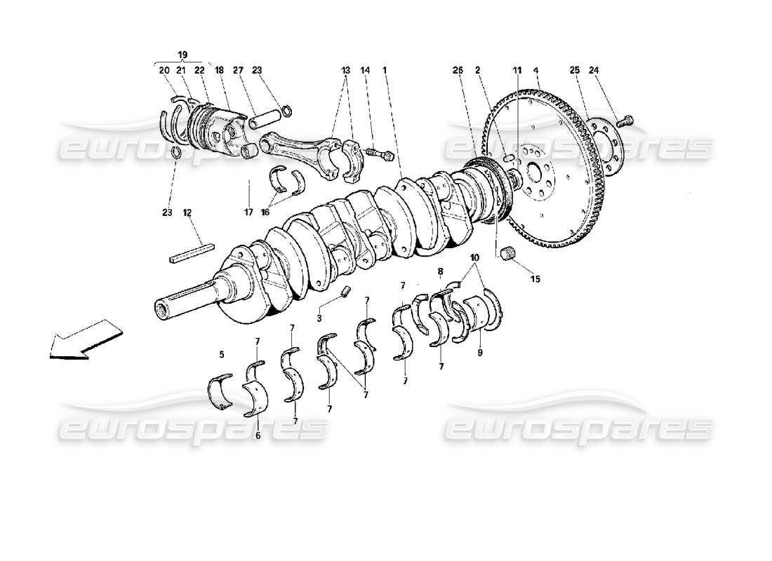 Part diagram containing part number 166564