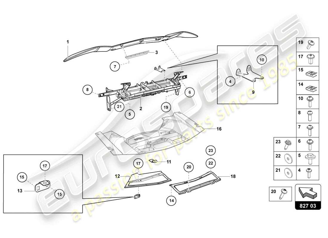 Part diagram containing part number 470103550A