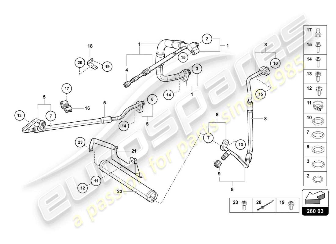 Lamborghini LP740-4 S COUPE (2018) AIR Part Diagram