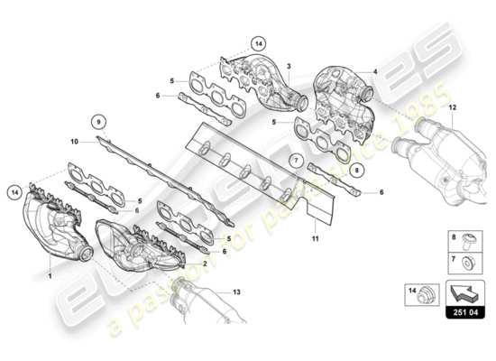 a part diagram from the Lamborghini LP770-4 SVJ ROADSTER (2021) parts catalogue