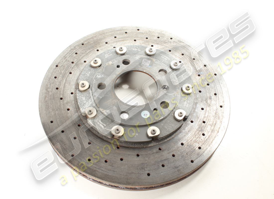 USED Lamborghini LEFT REAR BRAKE DISK . PART NUMBER 4M0615601M (1)