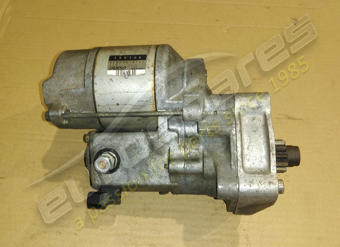 USED Ferrari STARTER MOTOR . PART NUMBER 155166 (1)