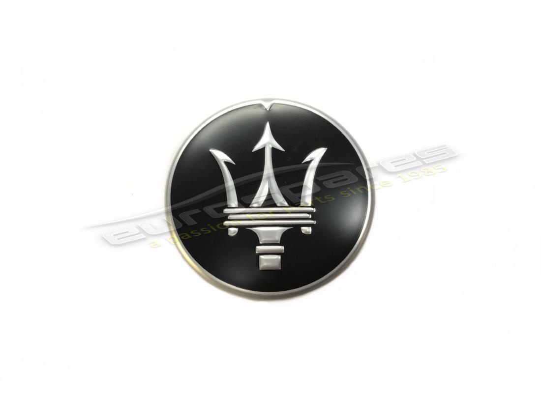 NEW Maserati WHEEL BADGE BLACK MATT. PART NUMBER 670149987 (1)