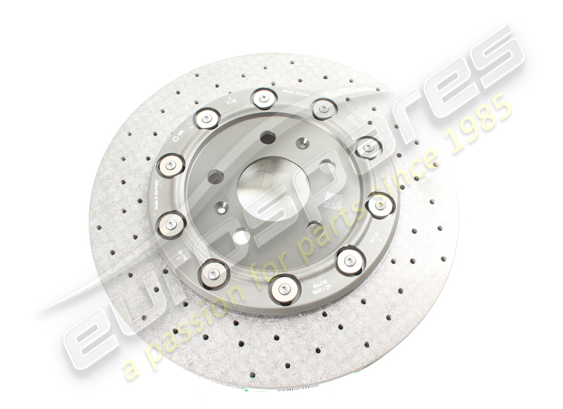 NEW Lamborghini BRAKE DISK CERAMIC CCP. PART NUMBER 420615602F (1)