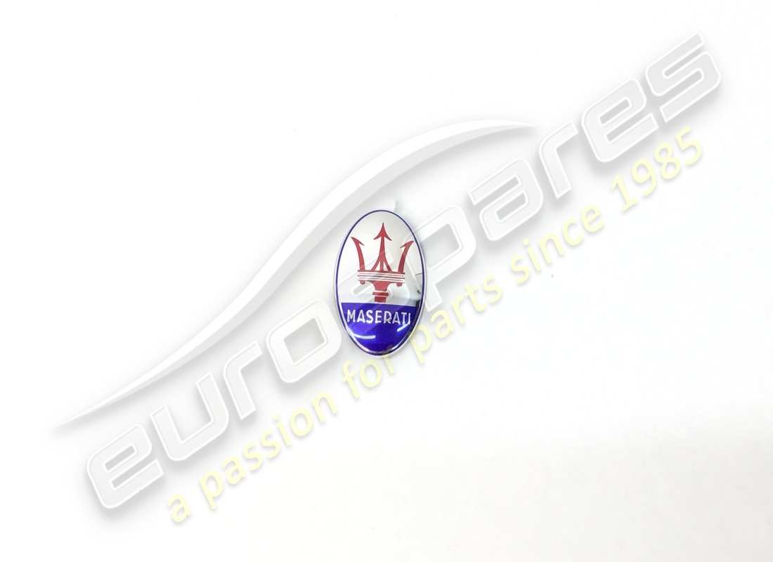 NEW Maserati OVAL BUMPER BADGE. PART NUMBER 67389900 (2)