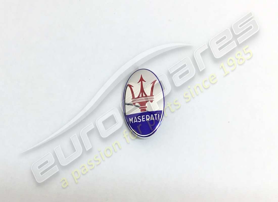 NEW Maserati OVAL BUMPER BADGE. PART NUMBER 67389900 (3)