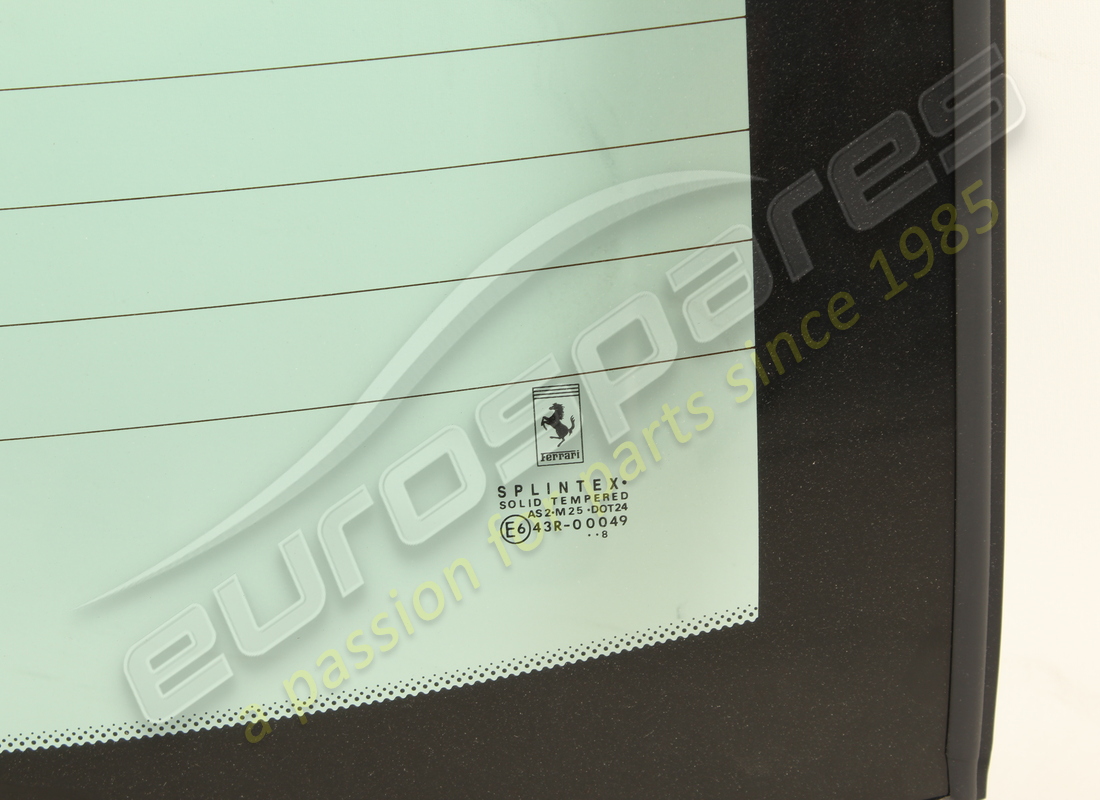 NEW Ferrari REAR-WINDOW GLASS. PART NUMBER 80549600 (2)