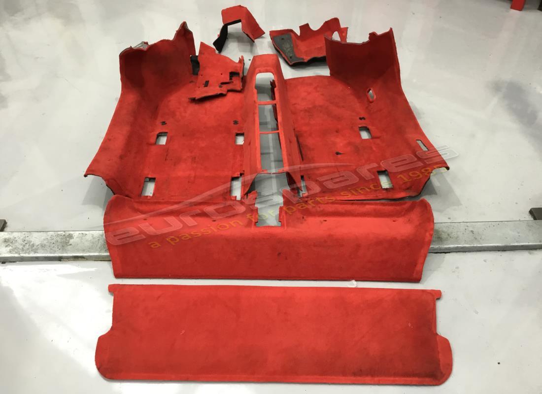 USED Ferrari RED CARPET SET . PART NUMBER FCAR001 (1)