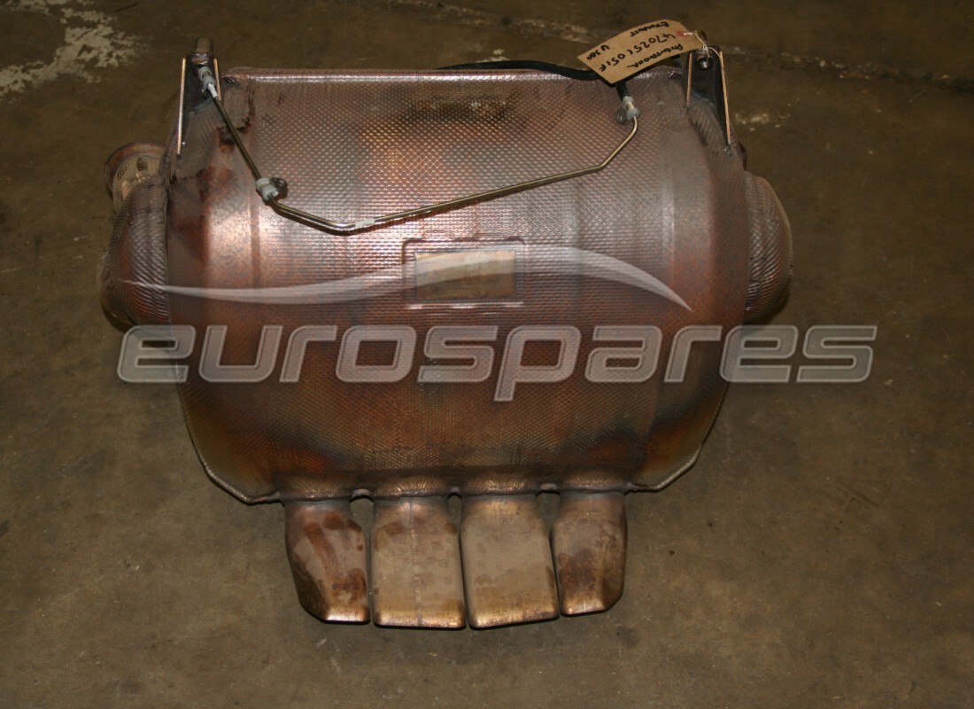 USED Lamborghini MUFFLER SENZA CAT . PART NUMBER 470251051F (1)