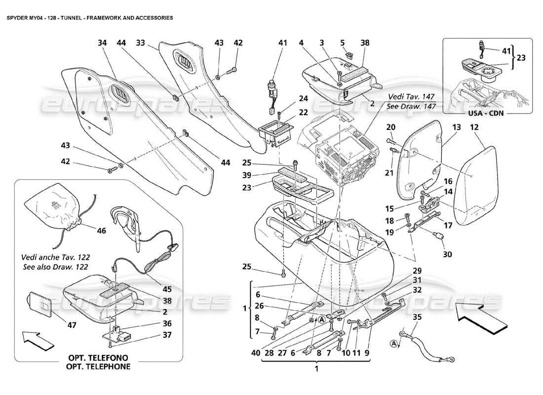 part diagram containing part number 675107..