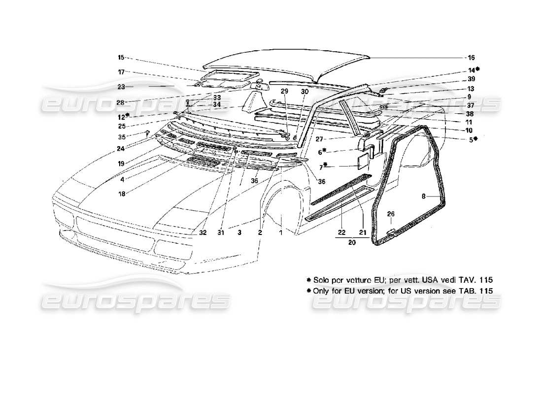 part diagram containing part number 615135..