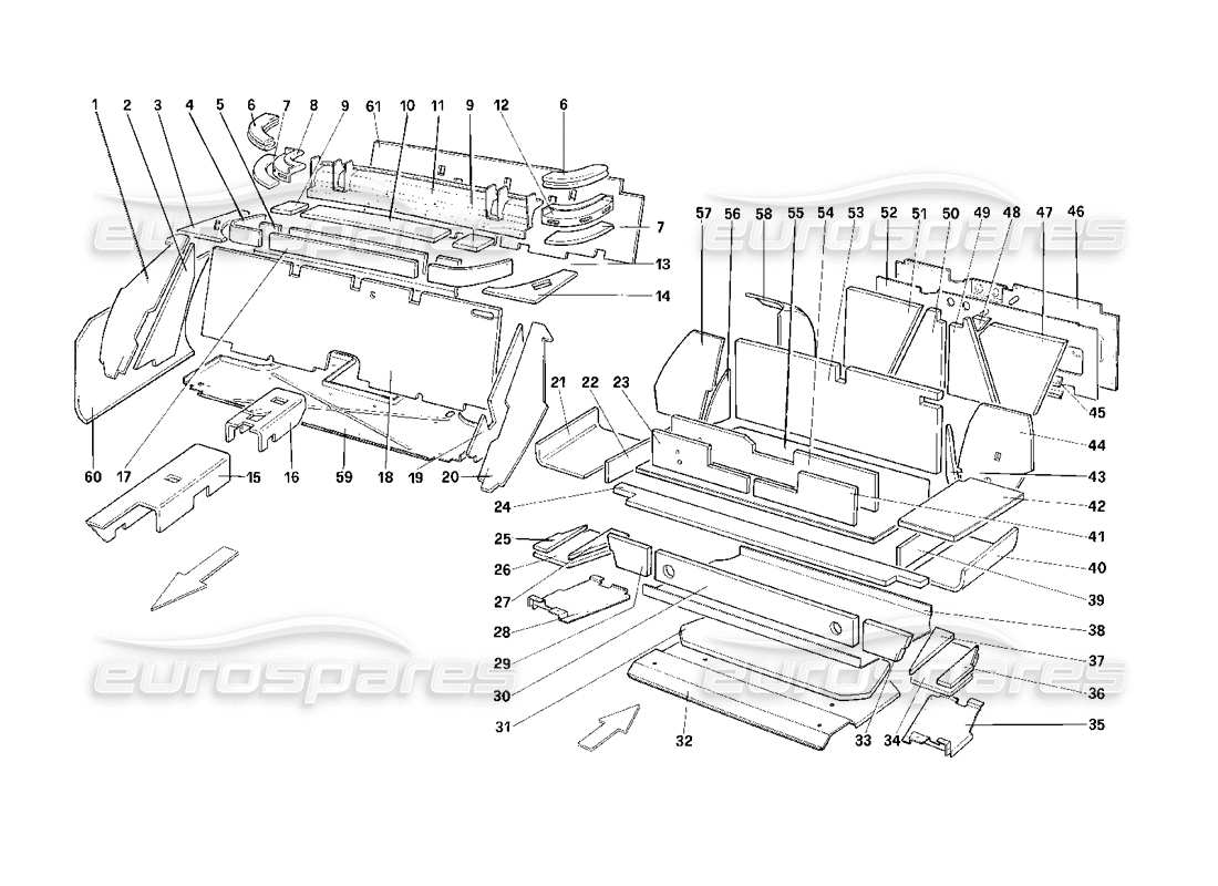 part diagram containing part number 60994900