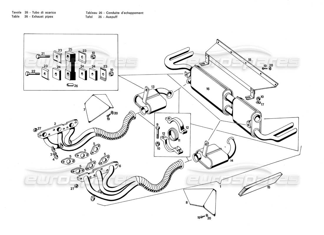 part diagram containing part number dst/48101