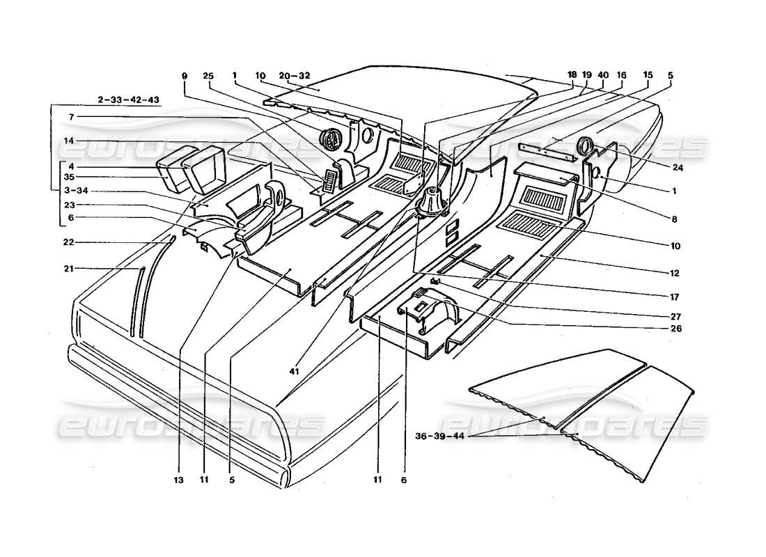 part diagram containing part number 255-62-974-00