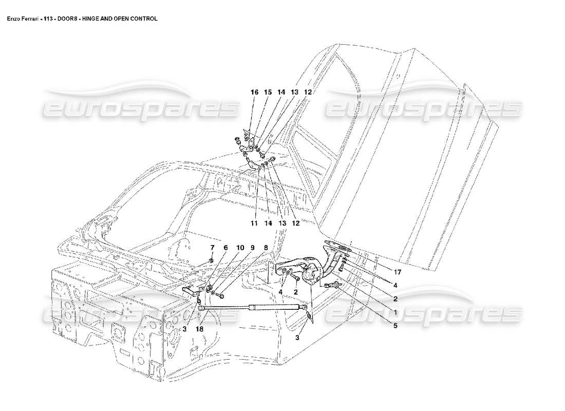part diagram containing part number 68254200