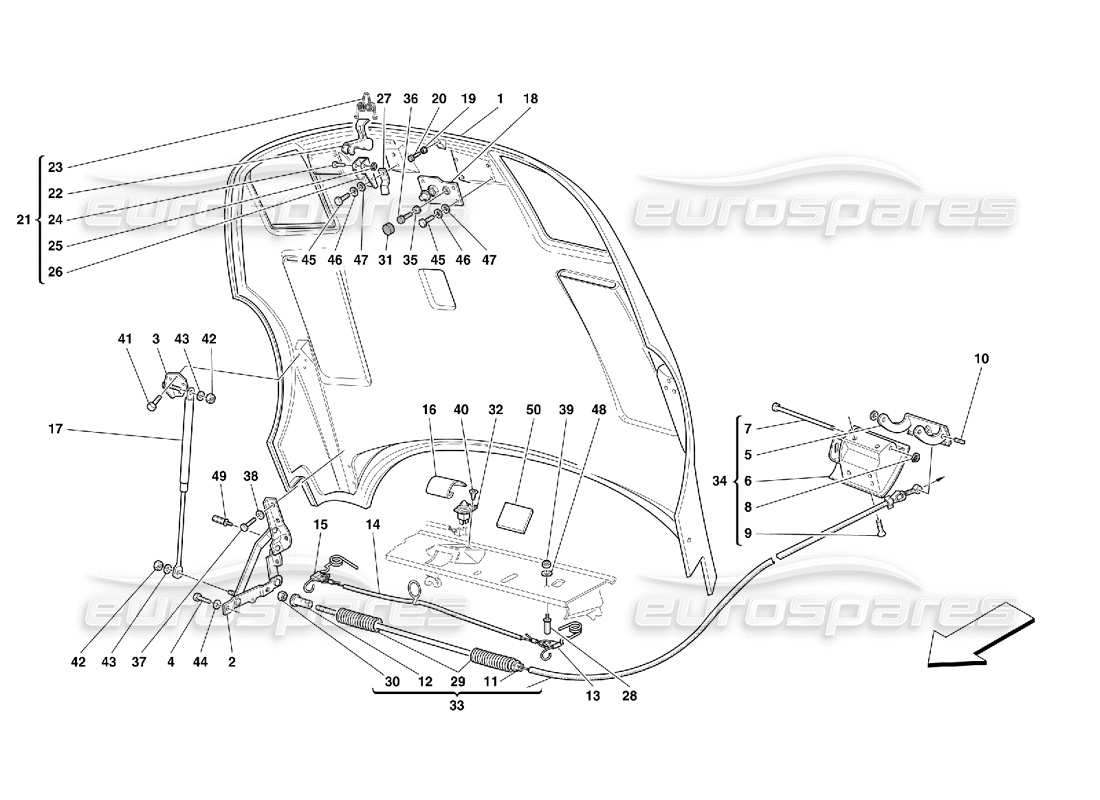 part diagram containing part number 63218600