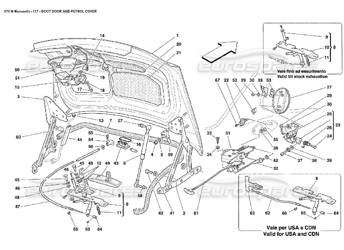 part diagram containing part number 11087676