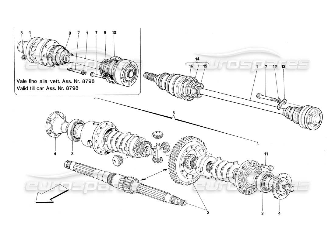 part diagram containing part number 101626