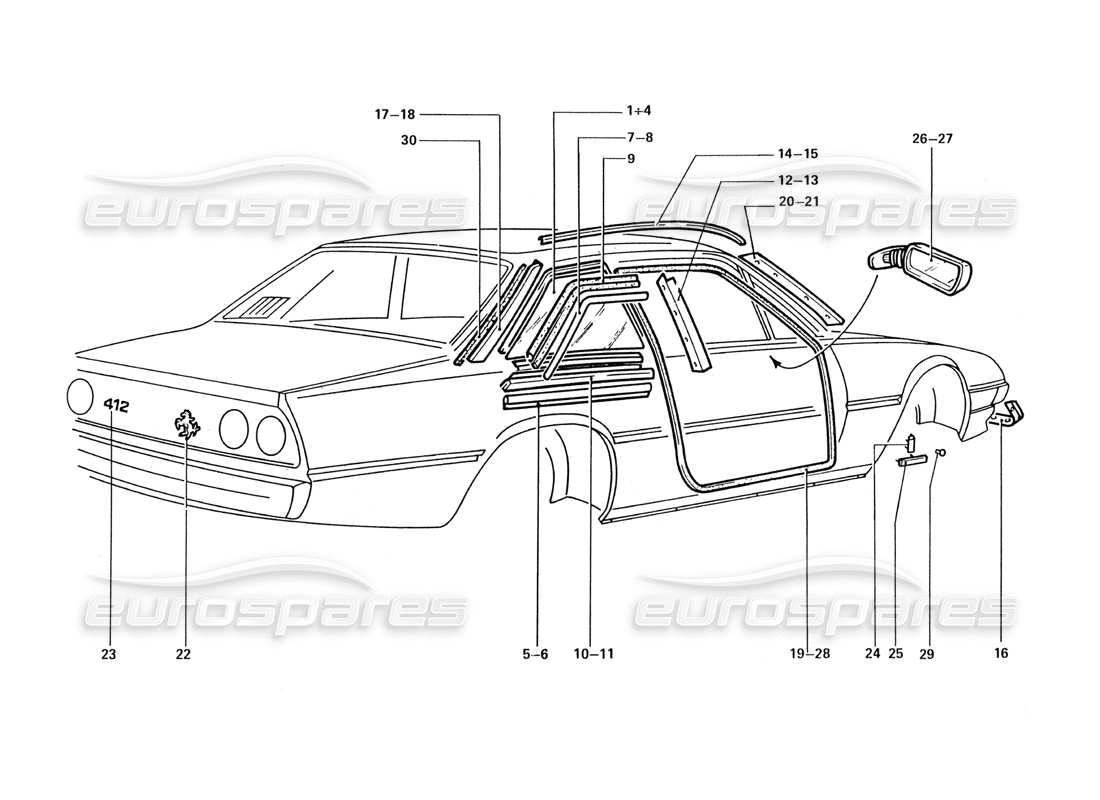 part diagram containing part number 257-42-008-10