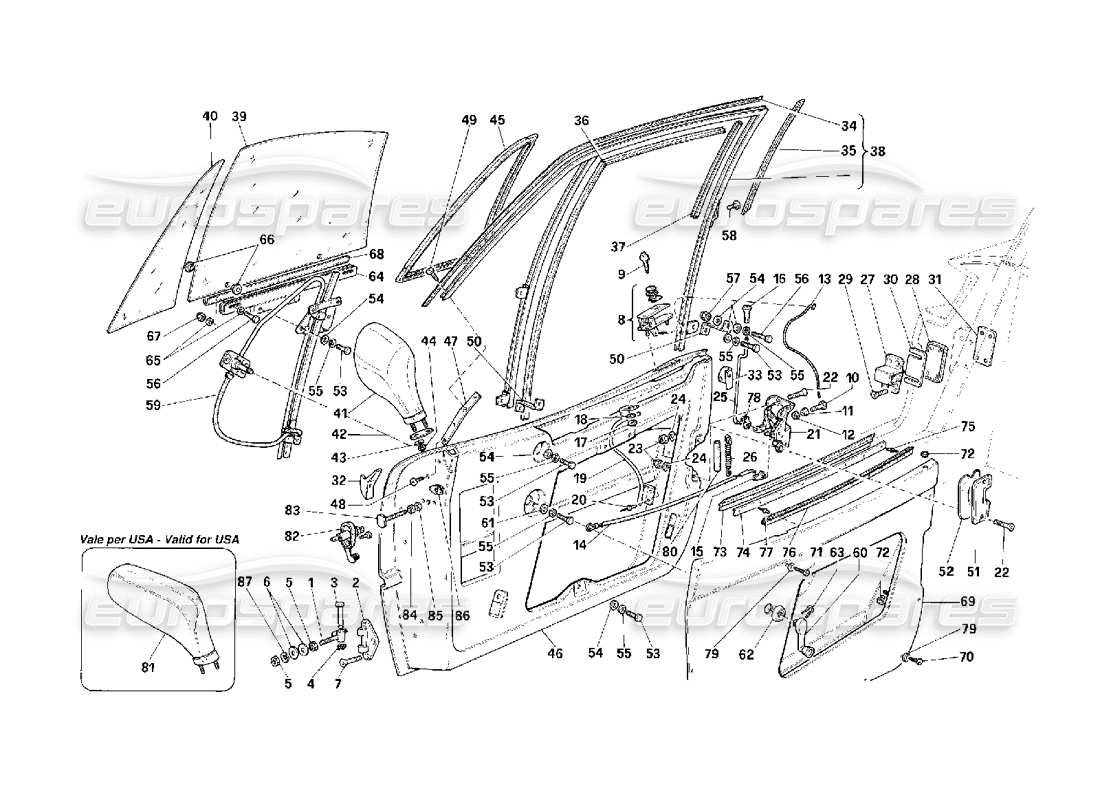 part diagram containing part number eap1481238