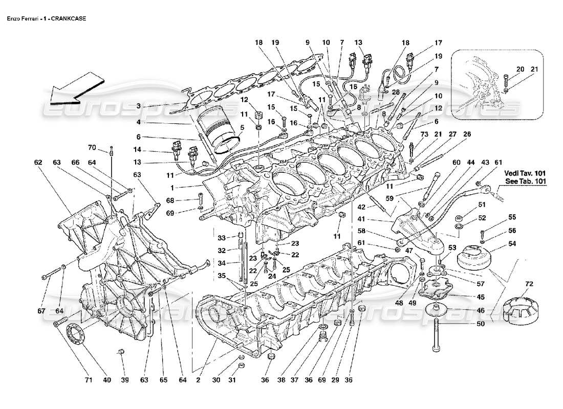 part diagram containing part number 185084