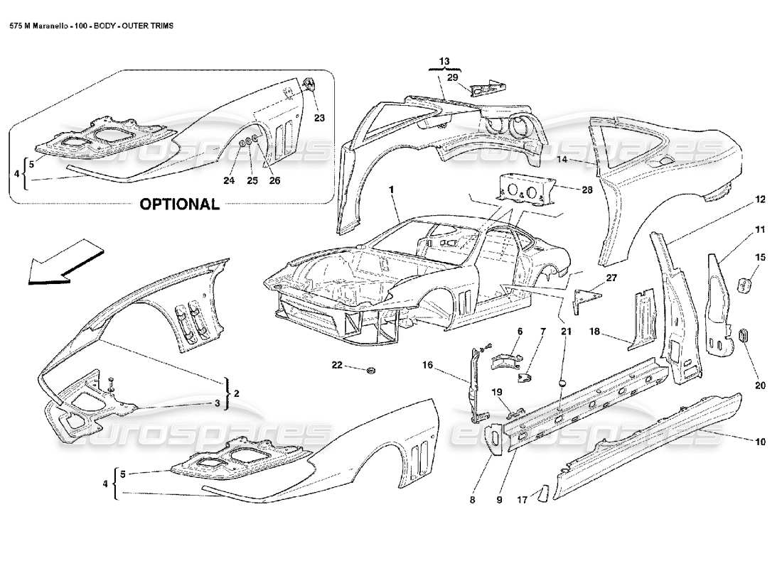 VIEW PART DIAGRAMS CONTAINING PART NUMBER 64557200 part diagram containing part number 64557200